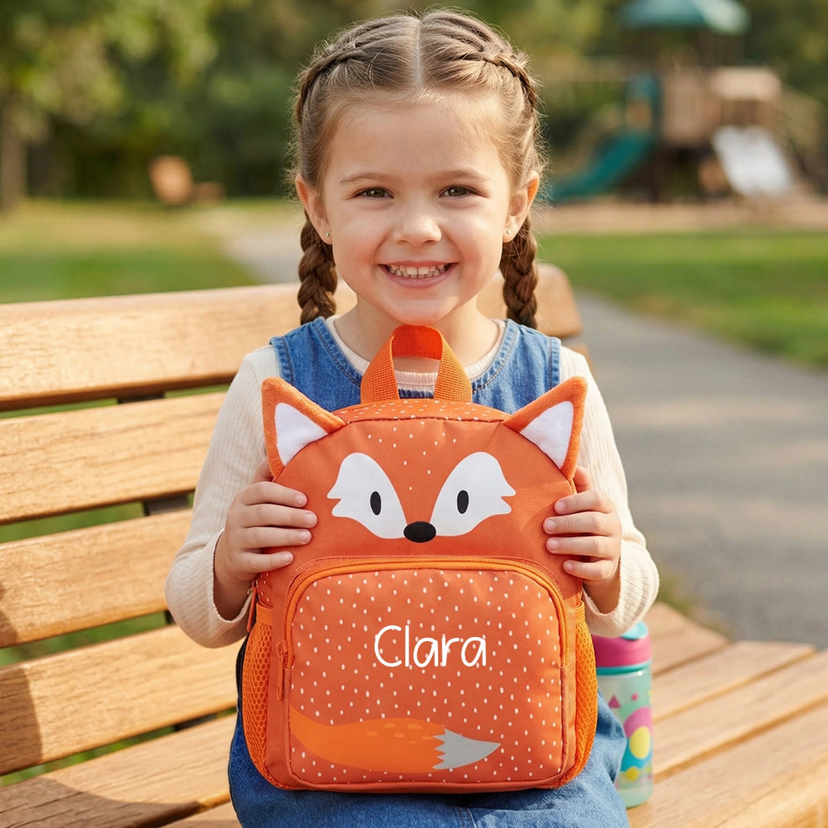 Personalisierter Kinder Rucksack "Fuchs"