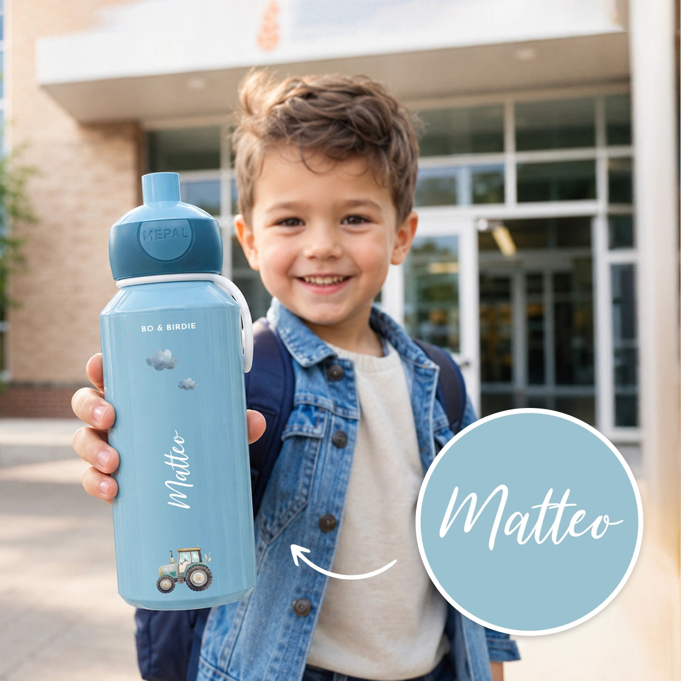 Mepal Trinkflasche Campus "Traktor"