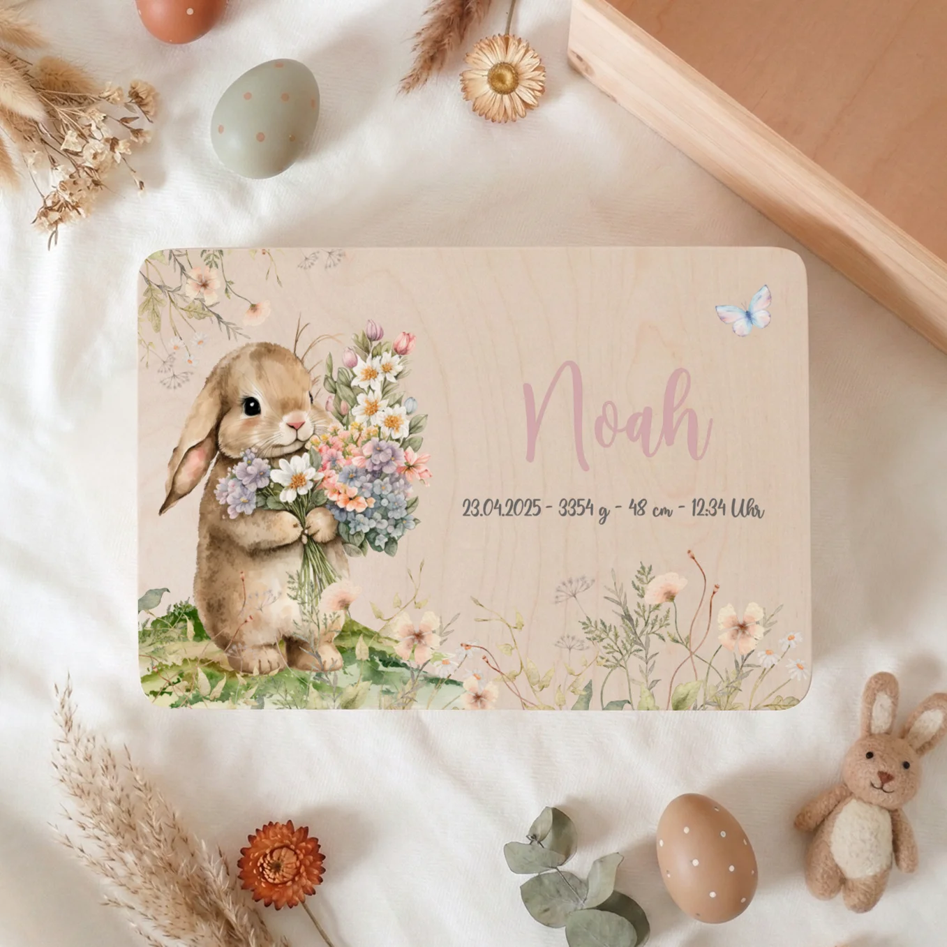 Personalisierte Erinnerungsbox “Osterhase”