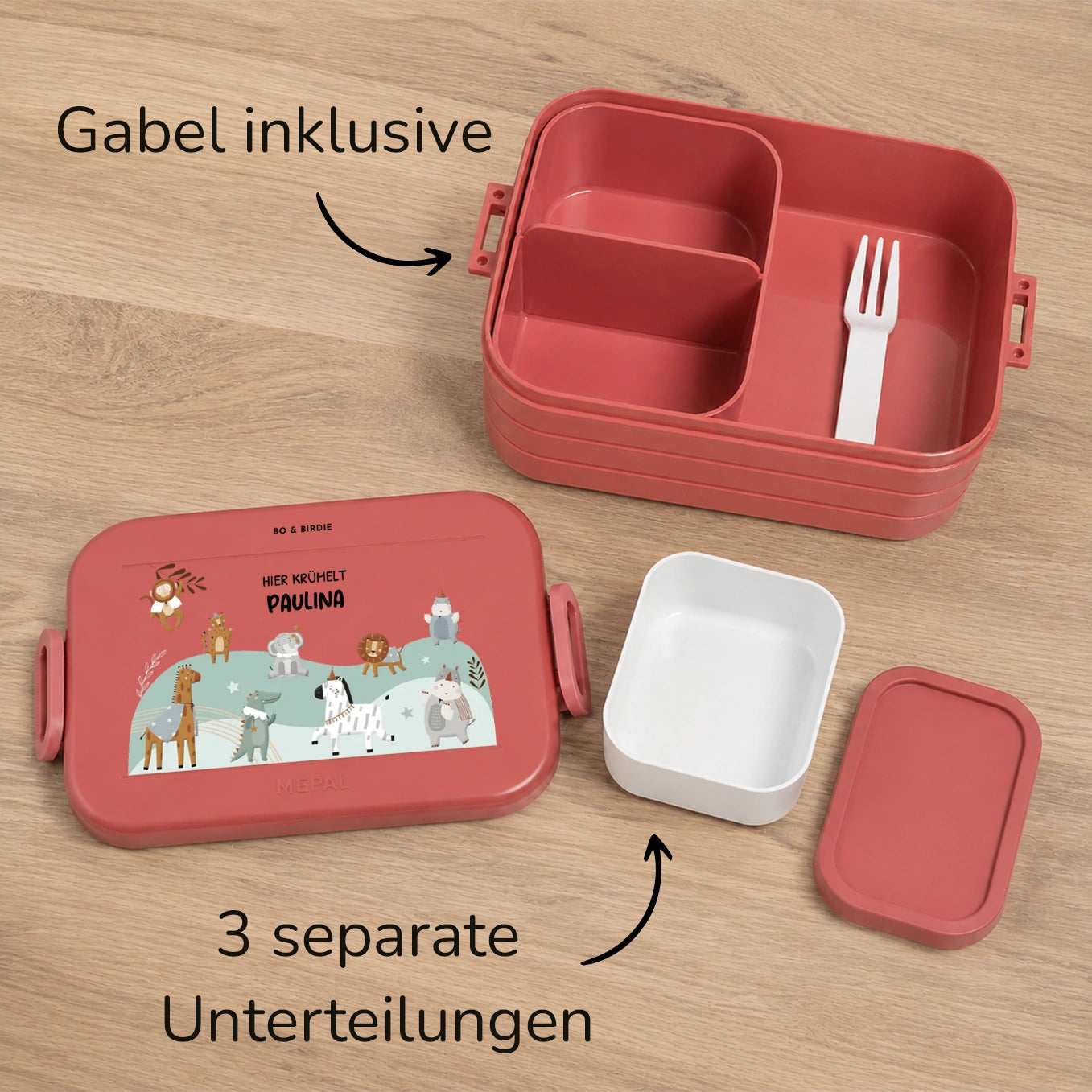 Personalisierte Mepal Bento Brotdose "Magie"