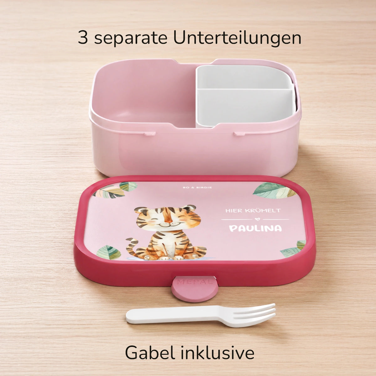 Personalisierte Mepal Brotdose "Wunschtier"