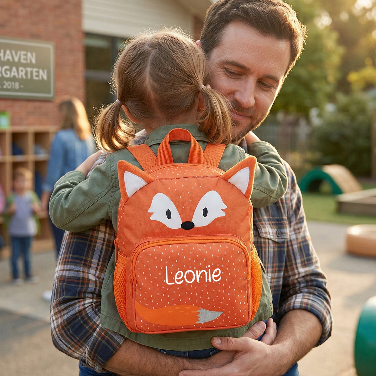 Personalisierter Kinder Rucksack "Fuchs"
