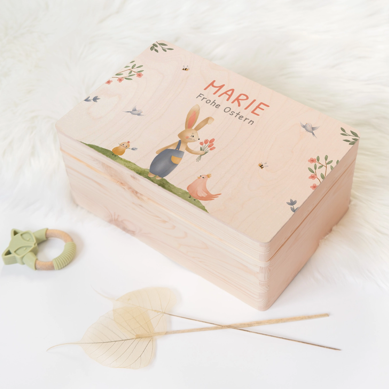 Personalisierte Osterkiste "Hase"