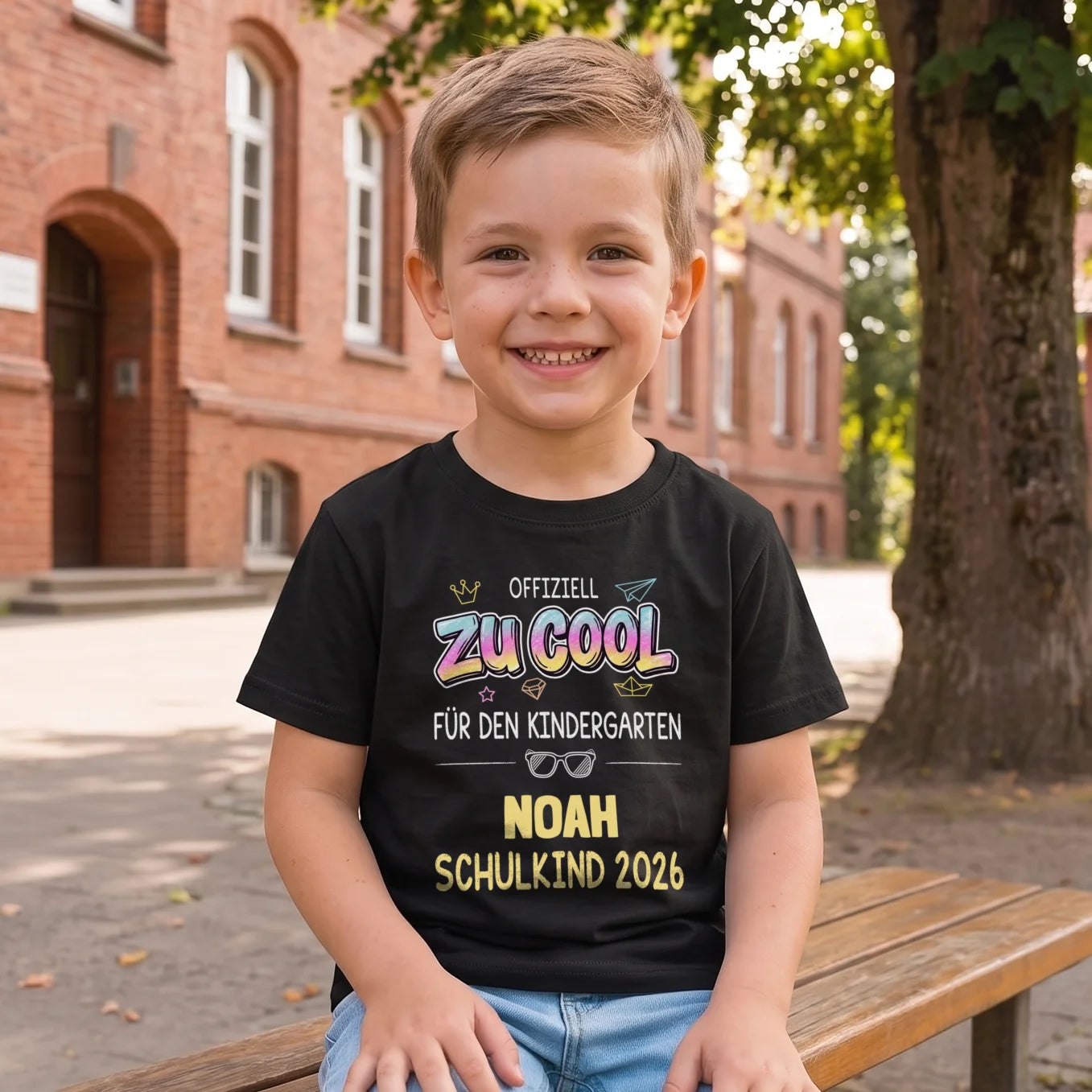 Personalisiertes T-Shirt "Zu Cool"