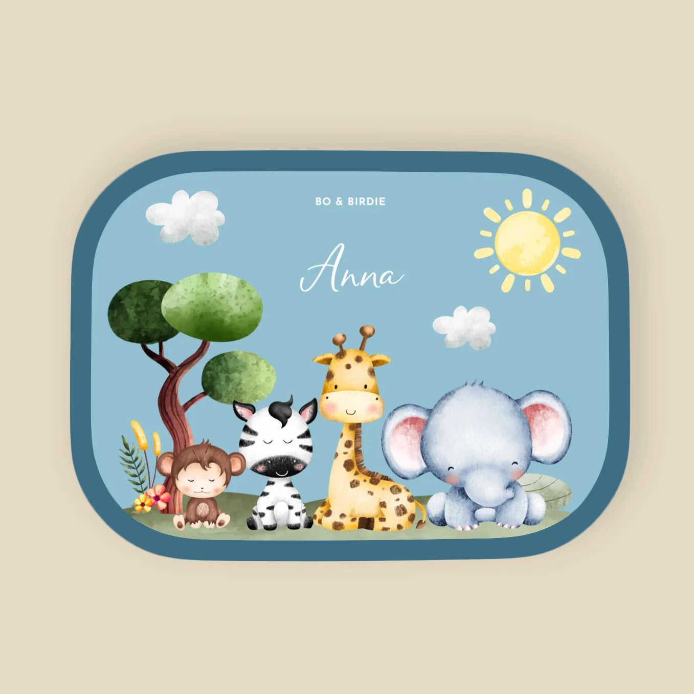 Personalisierte Mepal Brotdose "Mini Safari"