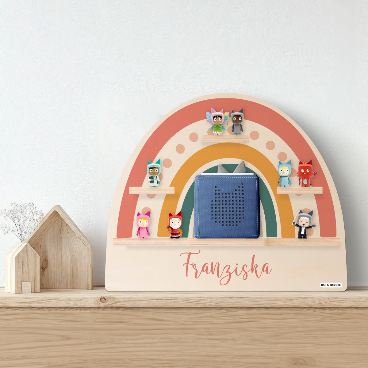 Personalisiertes Regal passend für Tonies “Regenbogen”