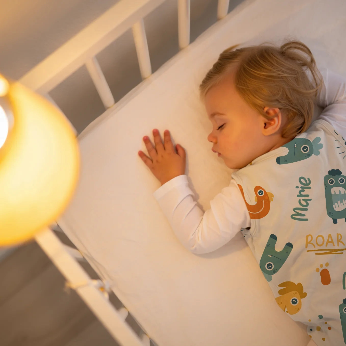 Personalisierter Baby Schlafsack "Kleine Monster"