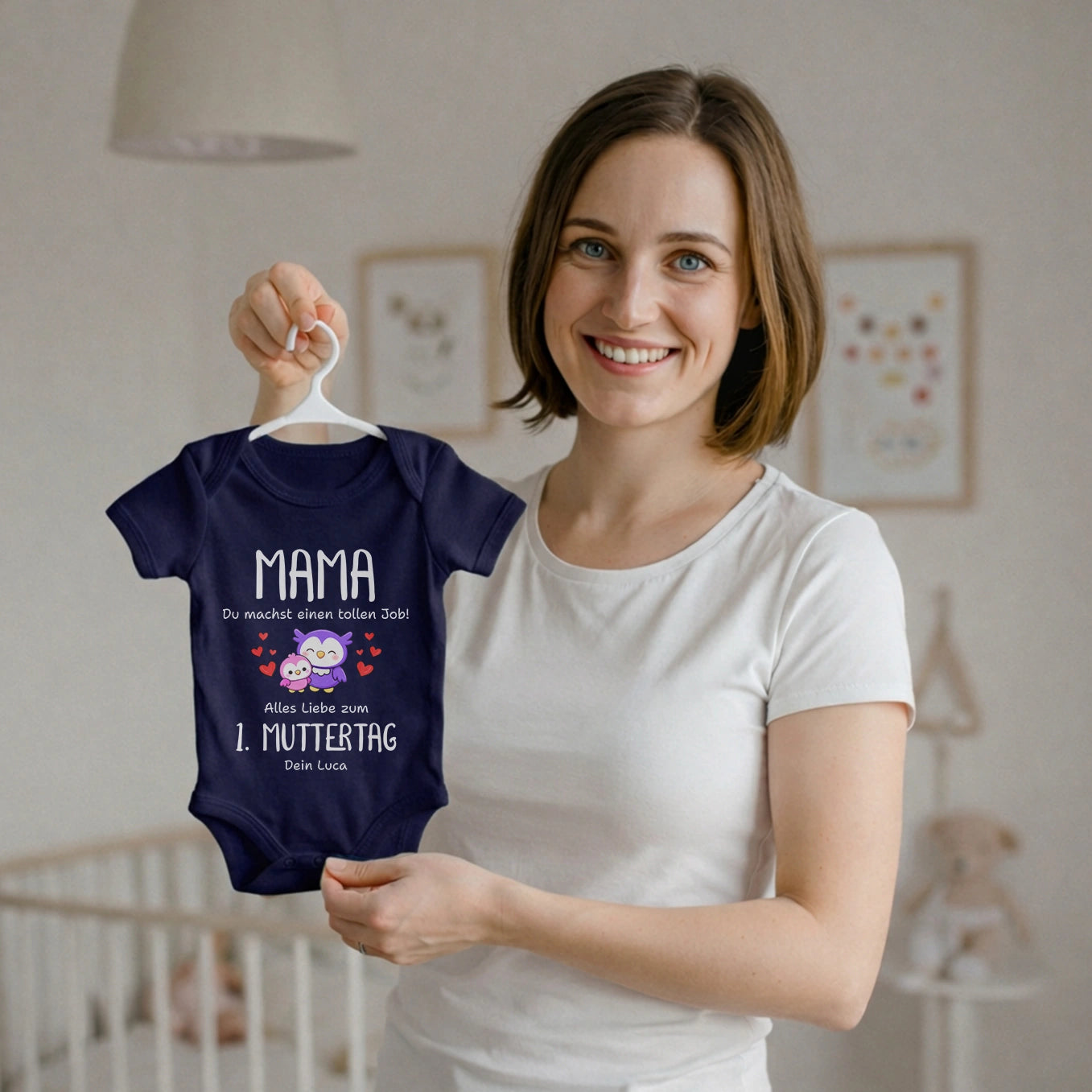 Personalisierter Babybody “Muttertag”