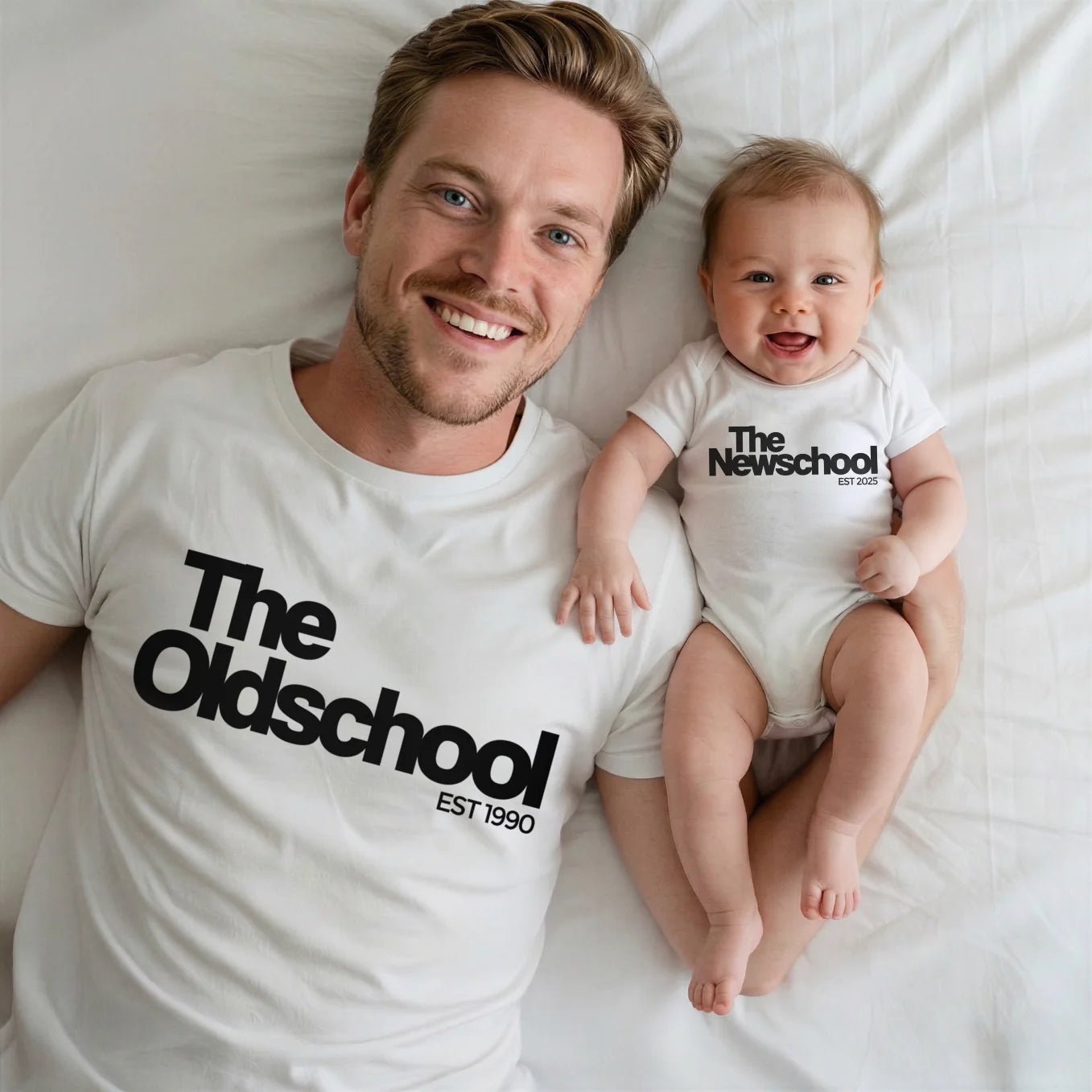 Personalisierter Partnerlook "Oldschool Newschool"