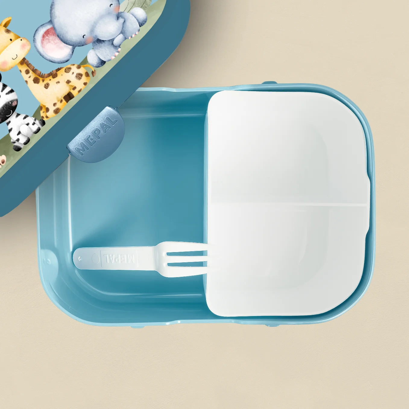 Personalisierte Mepal Brotdose "Mini Safari"