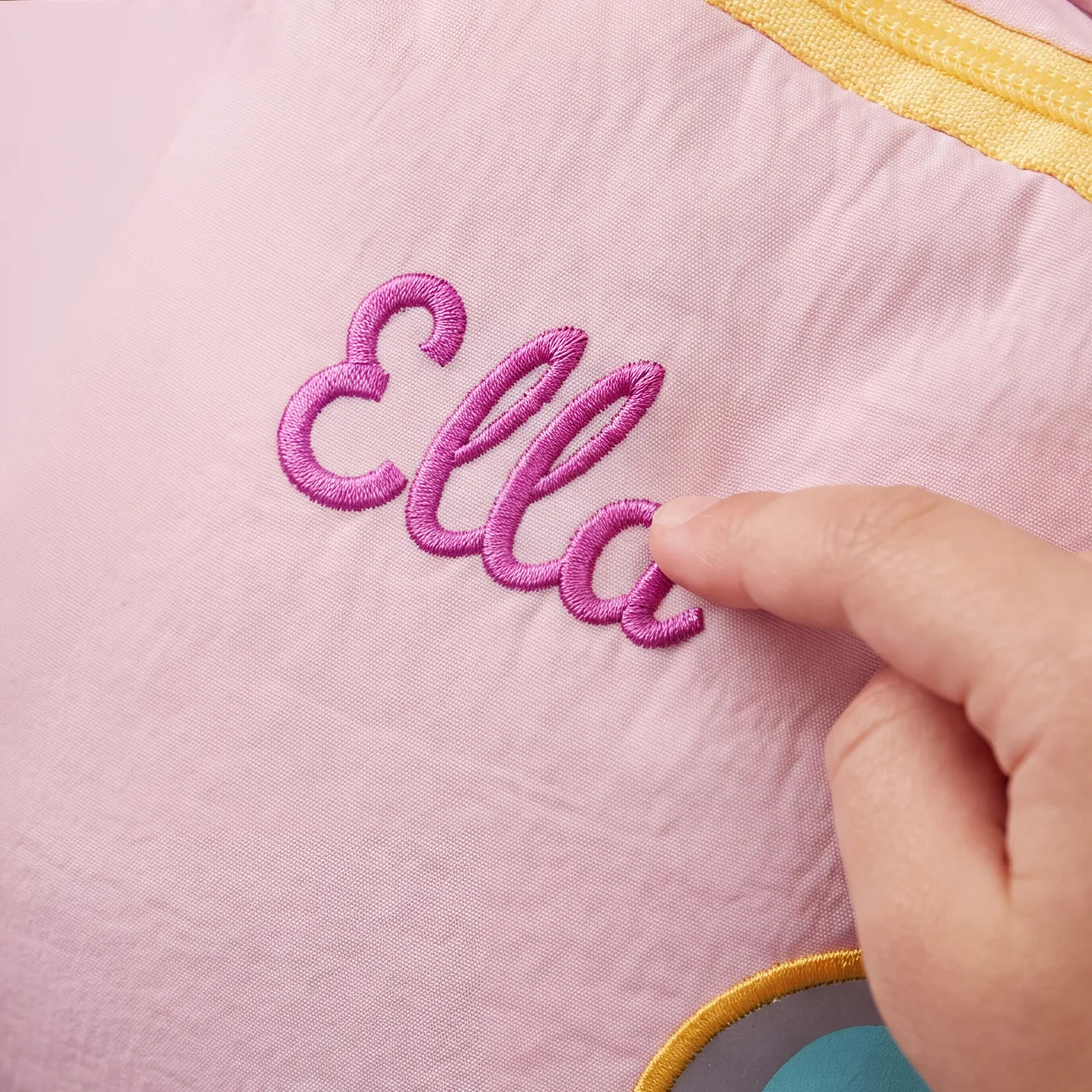 Personalisierter Kinder Rucksack mit Stick "Einhorn"
