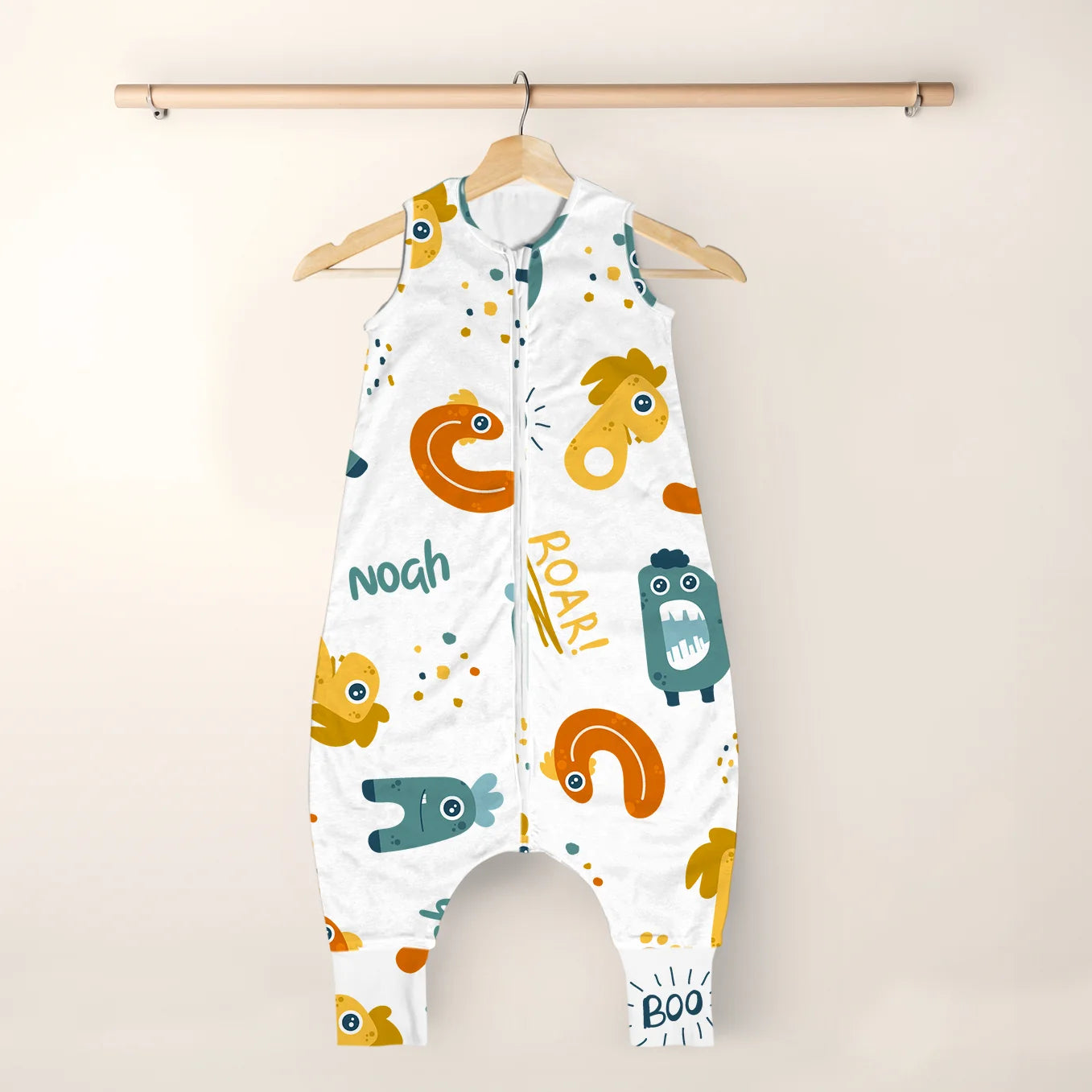 Personalisierter Baby Schlafsack "Kleine Monster"