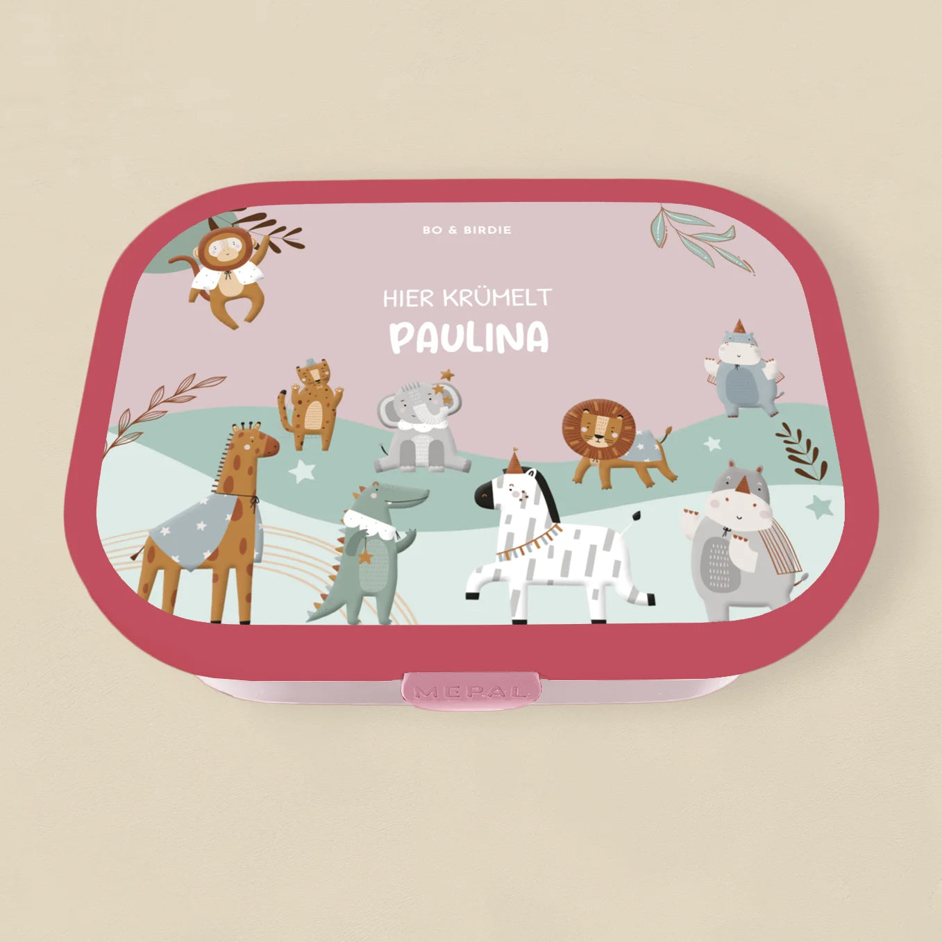 Personalisierte Mepal Campus Brotdose "Magie" Bo & Birdie