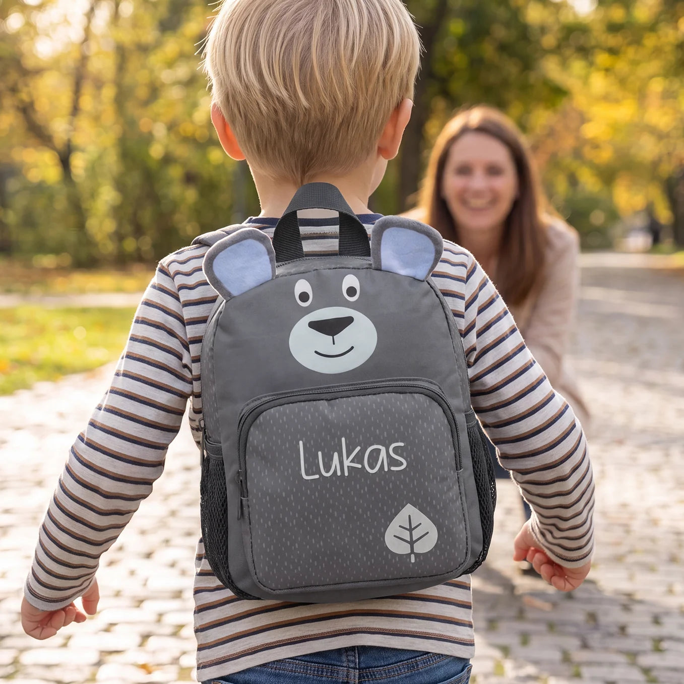 Personalisierter Kinder Rucksack "Bär"