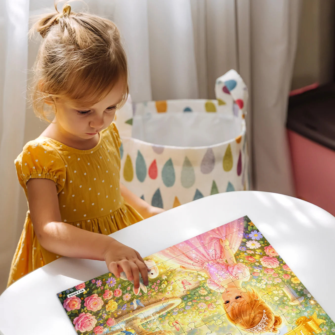 Personalisiertes Kinderpuzzle "Prinzessin" mit Name