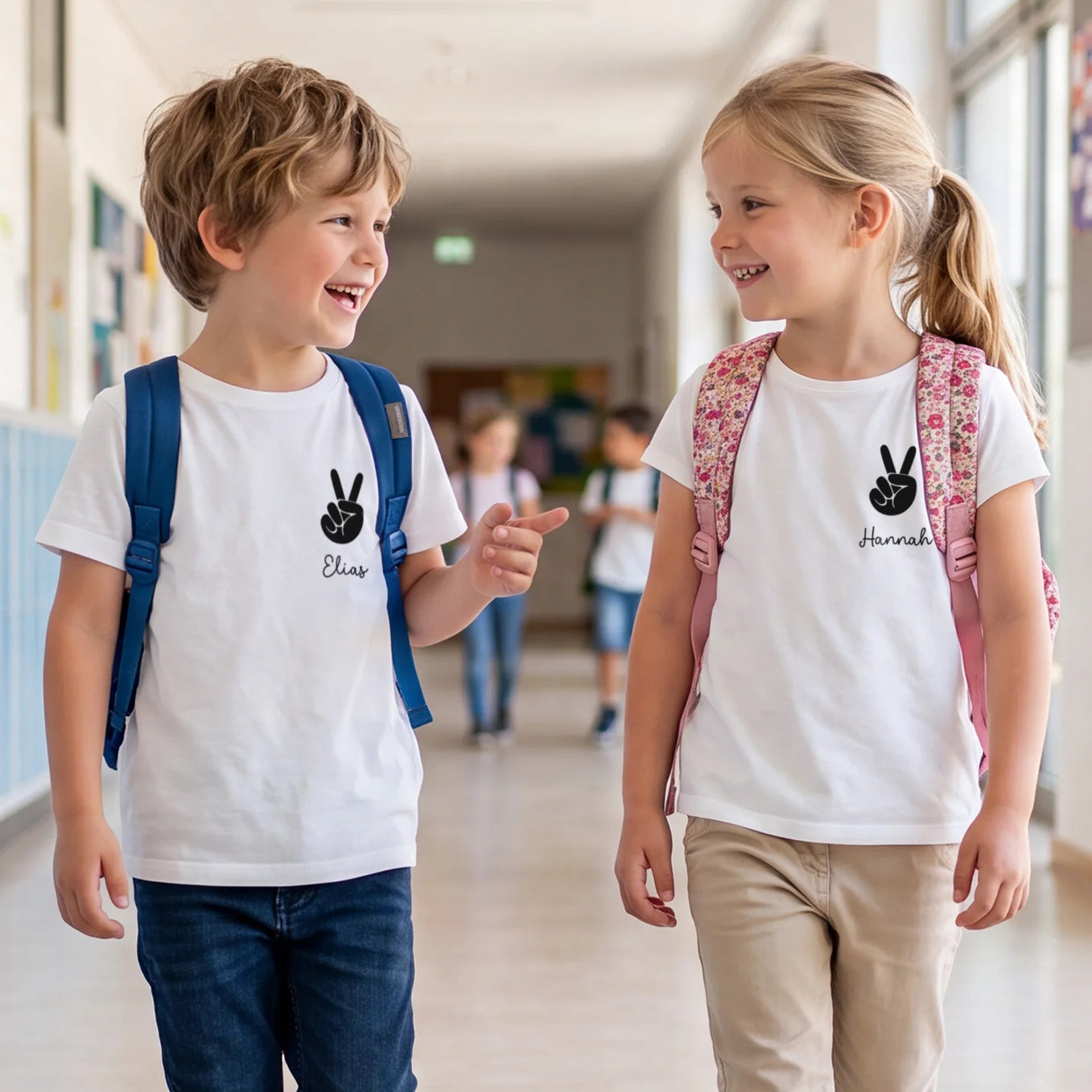 Personalisiertes T-Shirt "Schulkind"