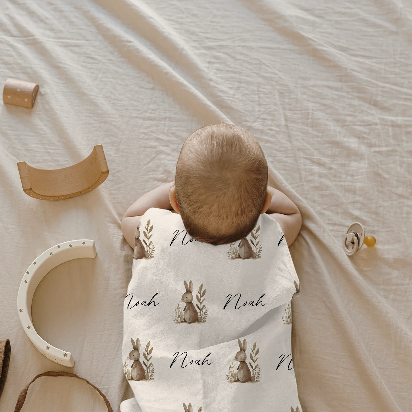 Personalisierter Baby Schlafsack "Tiermotiv"