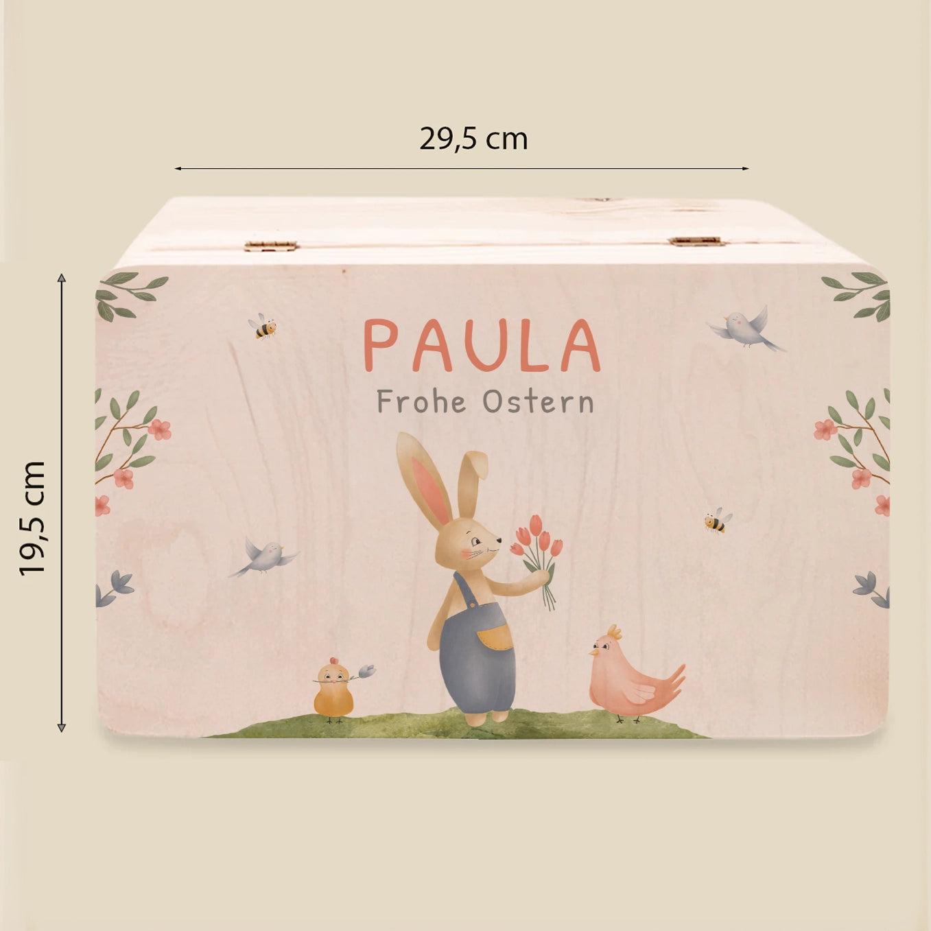 Personalisierte Osterkiste "Hase"