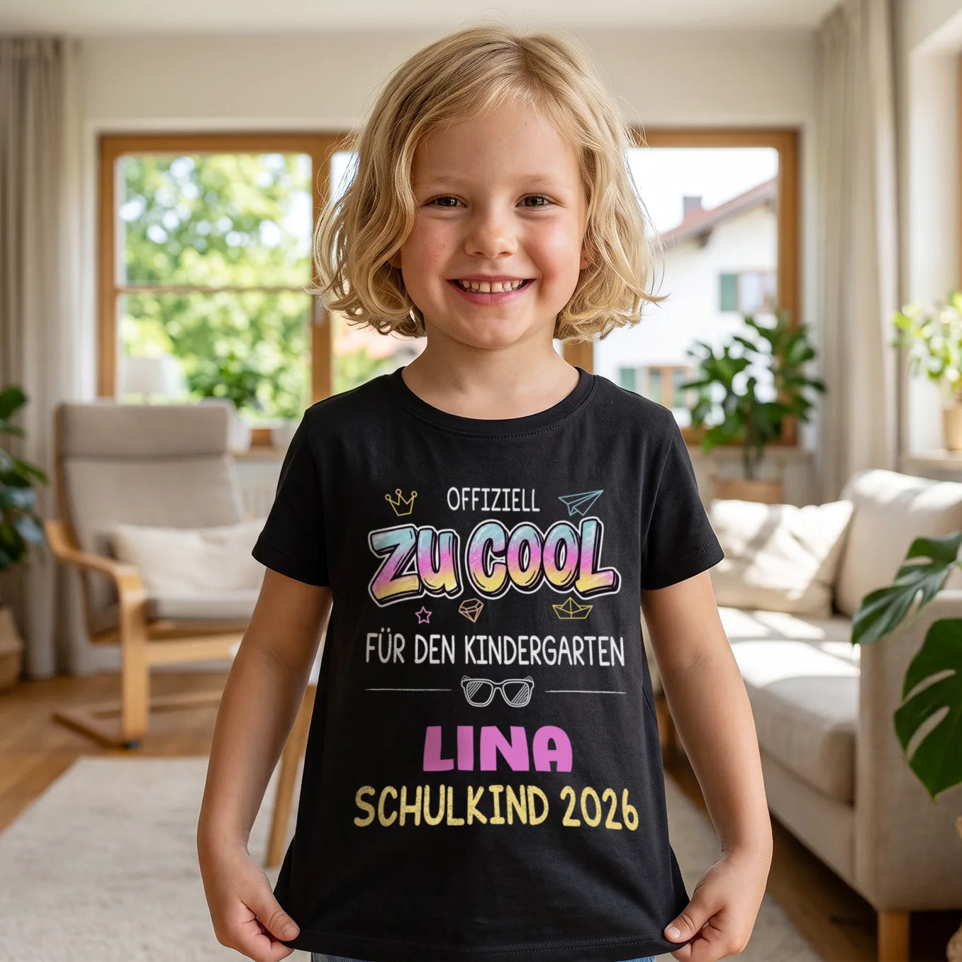 Personalisiertes T-Shirt "Zu Cool"
