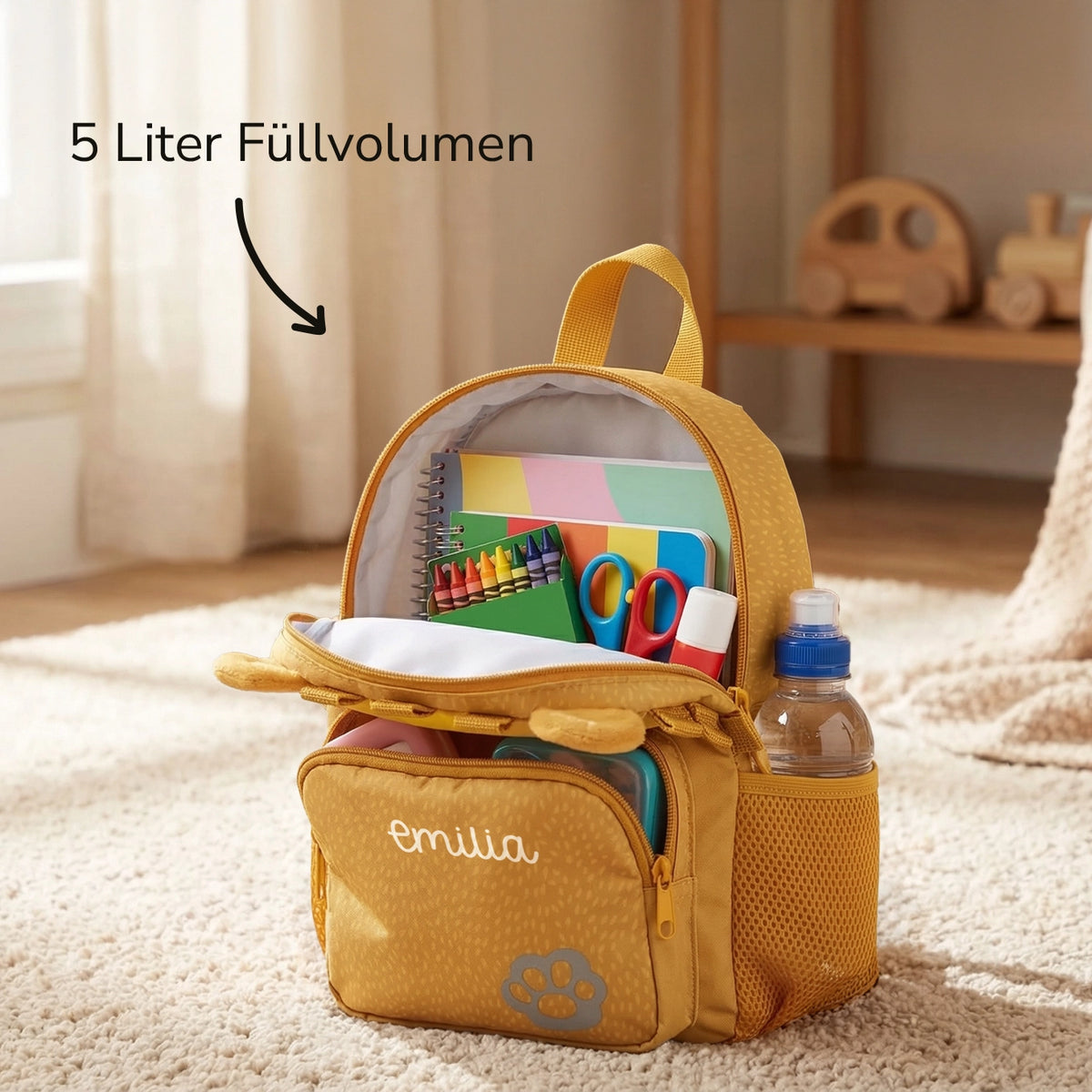 Personalisierter Kinder Rucksack "Löwe"