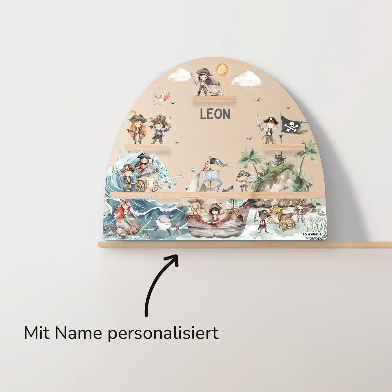 Personalisiertes Toniebox Regal "Schatzinsel"