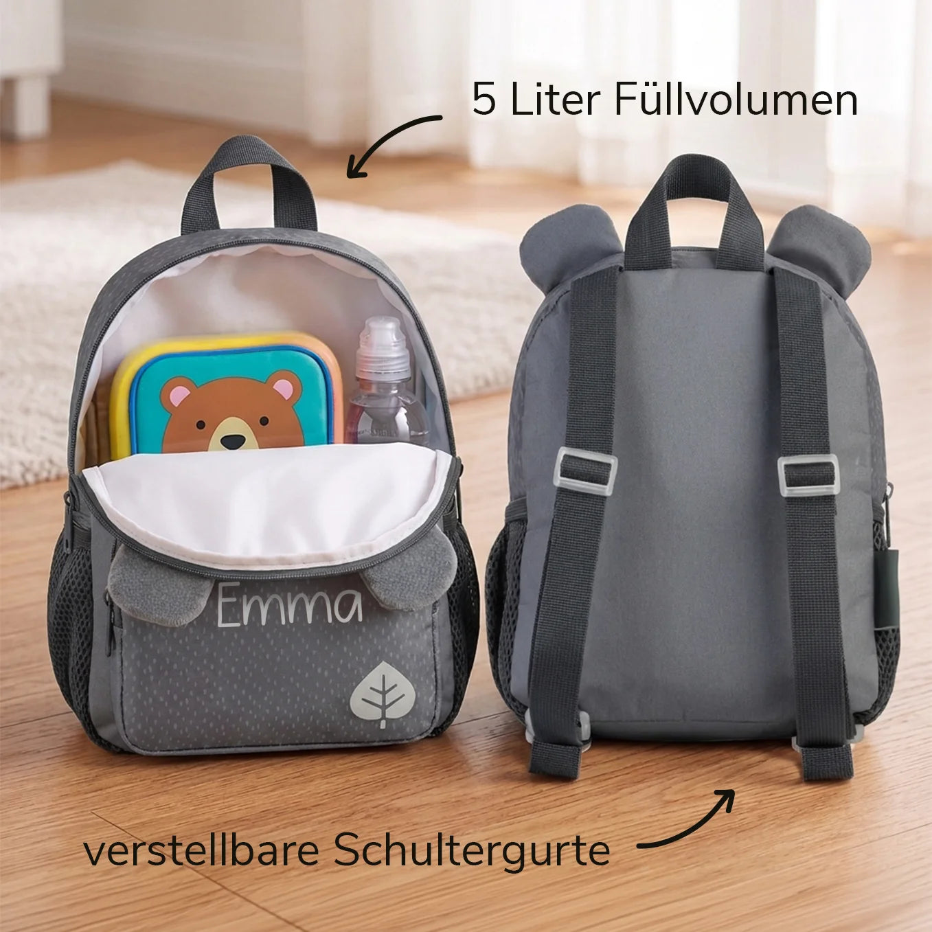 Personalisierter Kinder Rucksack "Bär"