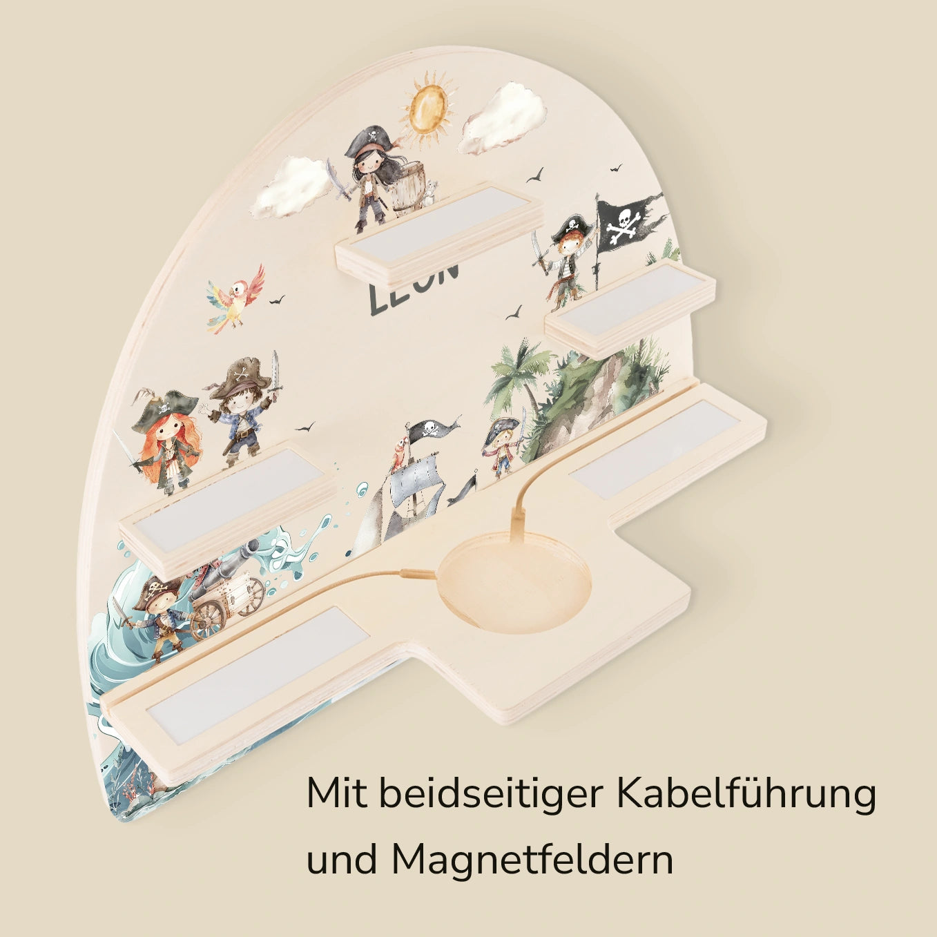 Personalisiertes Toniebox Regal "Schatzinsel"