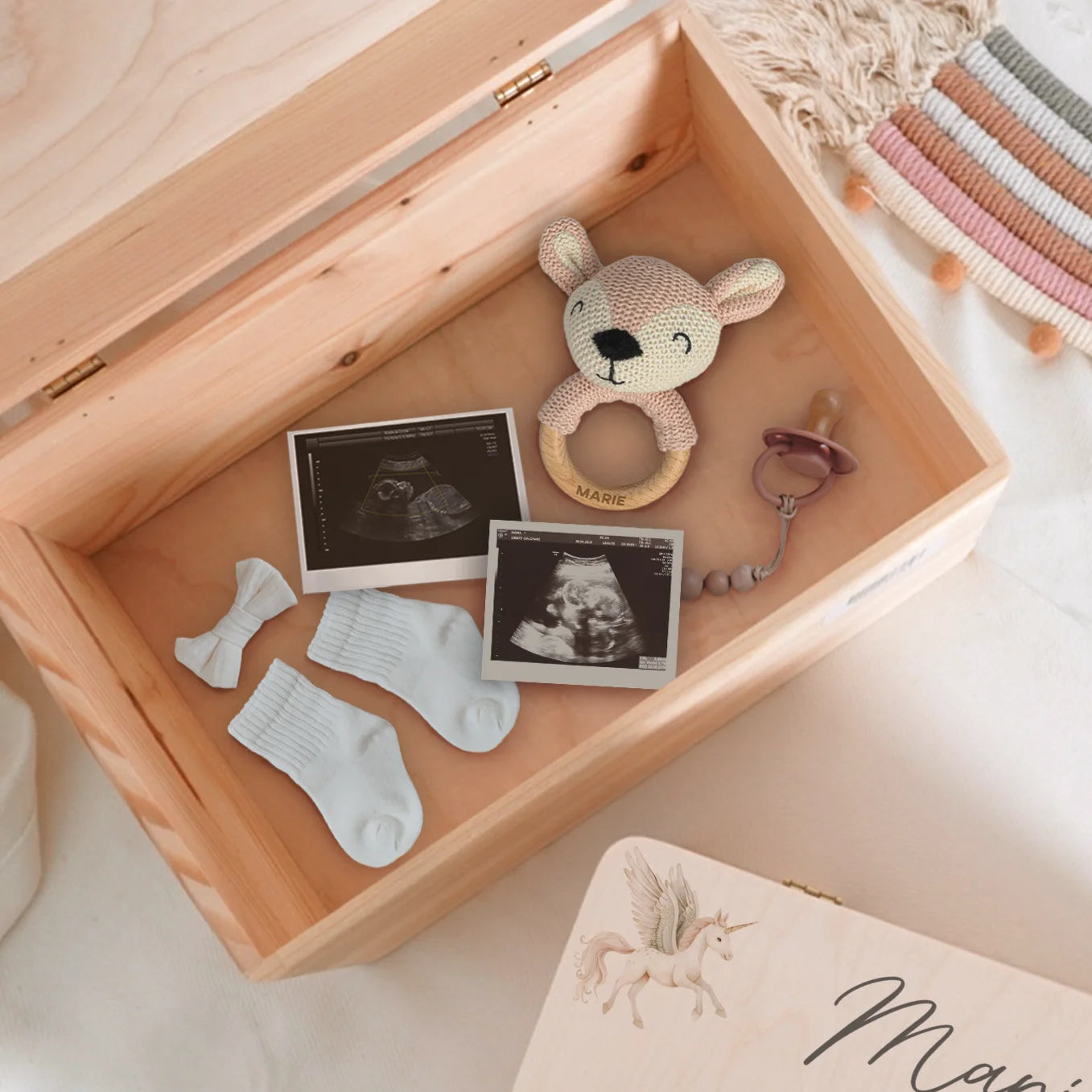 Personalisierte Erinnerungsbox "Prinzessin"