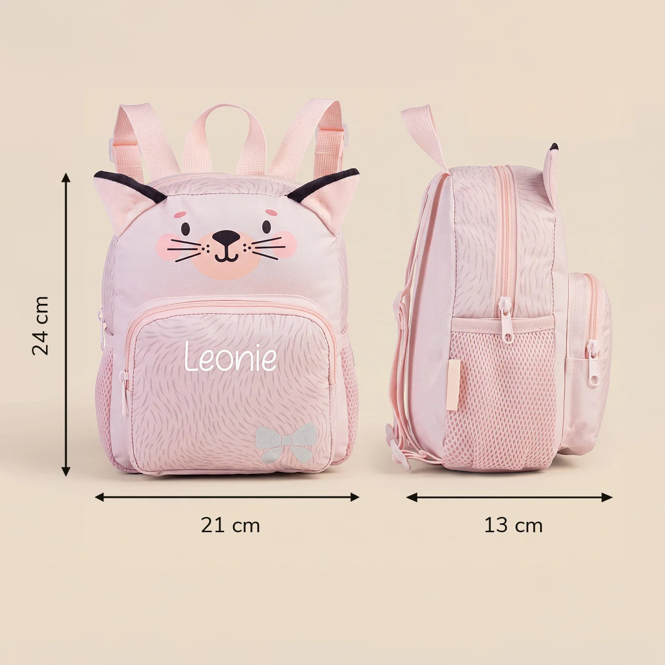 Personalisierter Kinder Rucksack "Katze"