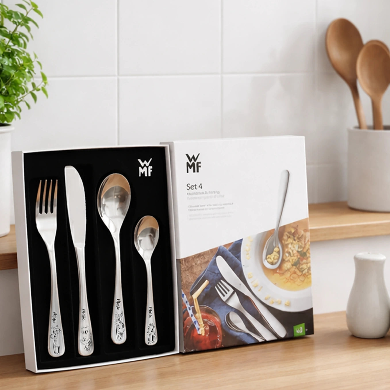 Personalisiertes WMF Kinderbesteck "Safari"
