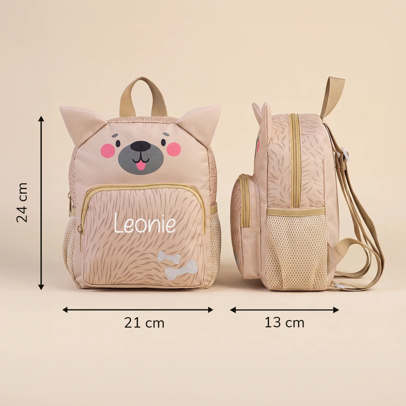 Personalisierter Kinder Rucksack "Hund"