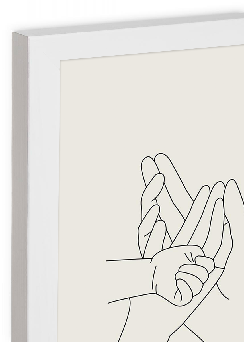 Premium Holzrahmen DIN A4 21x29.7cm Bo & Birdie