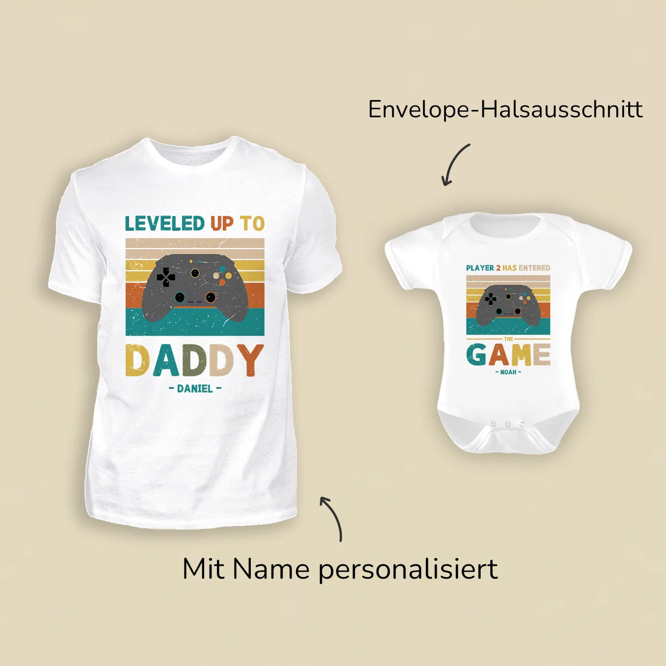 Personalisierter Partnerlook "Gamer"