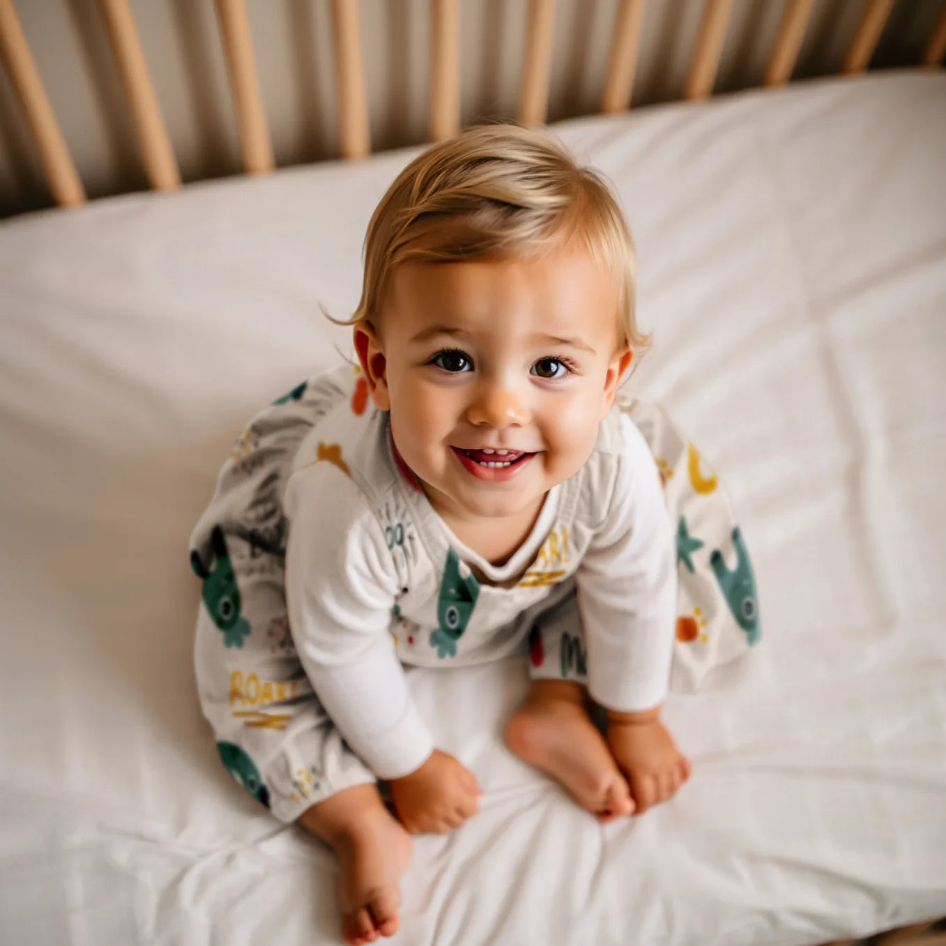 Personalisierter Baby Schlafsack "Kleine Monster"