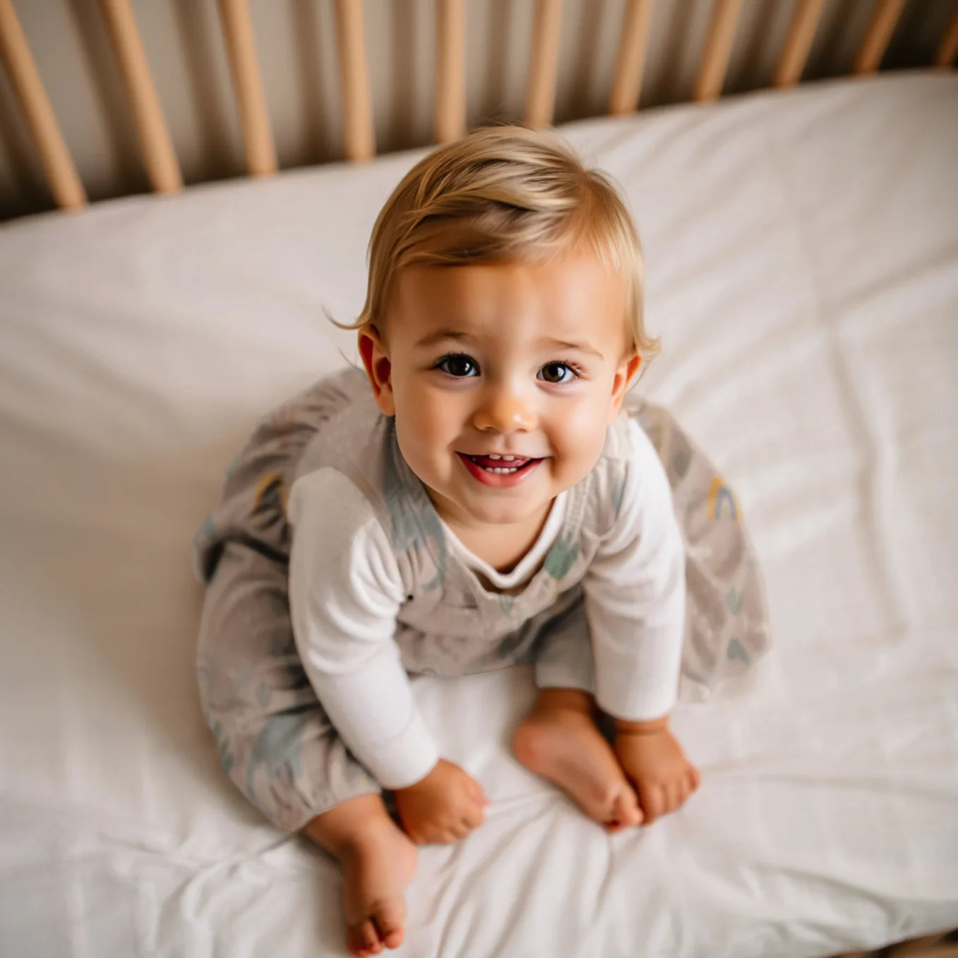 Personalisierter Baby Schlafsack "Dinosaurier"