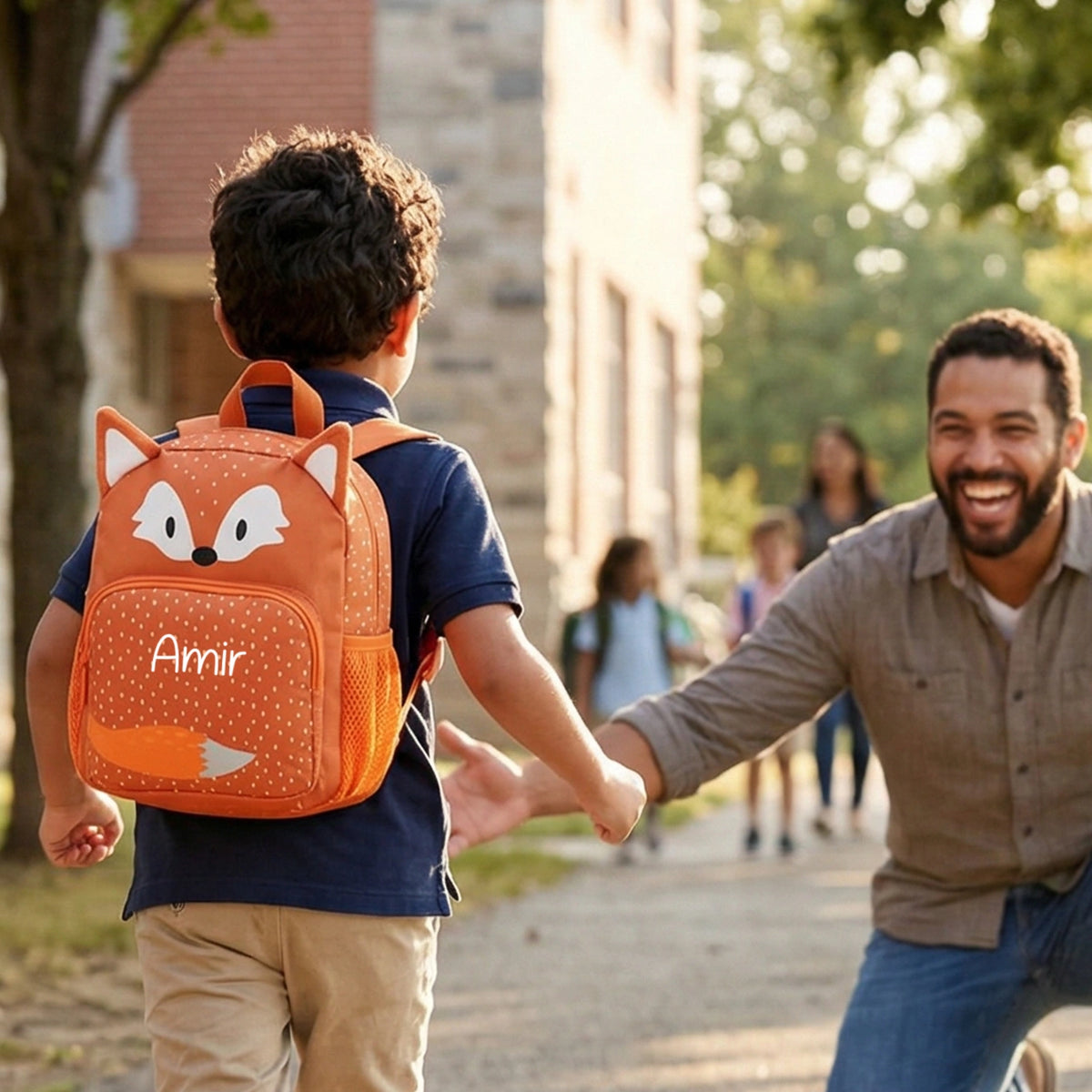 Personalisierter Kinder Rucksack "Fuchs"