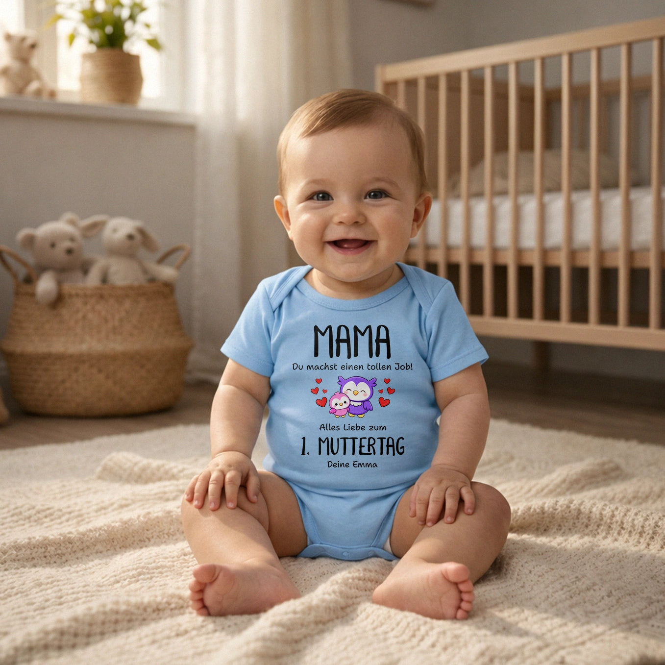 Personalisierter Babybody “Muttertag”