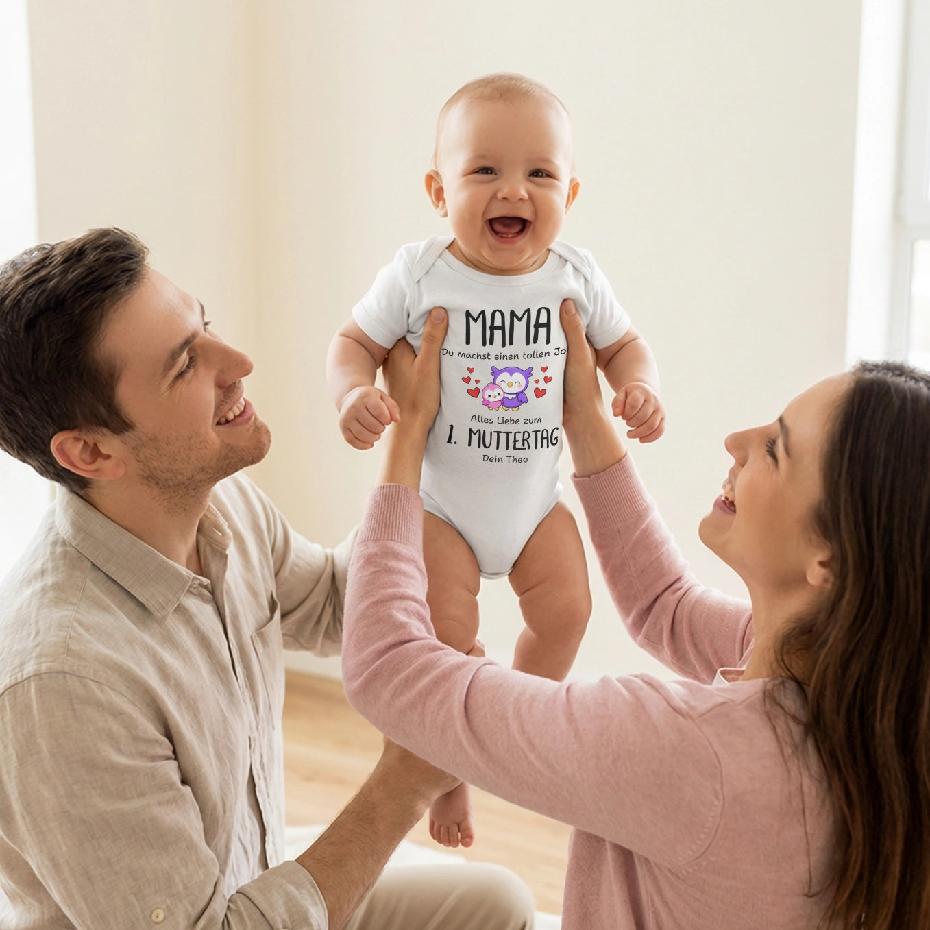 Personalisierter Babybody “Muttertag”