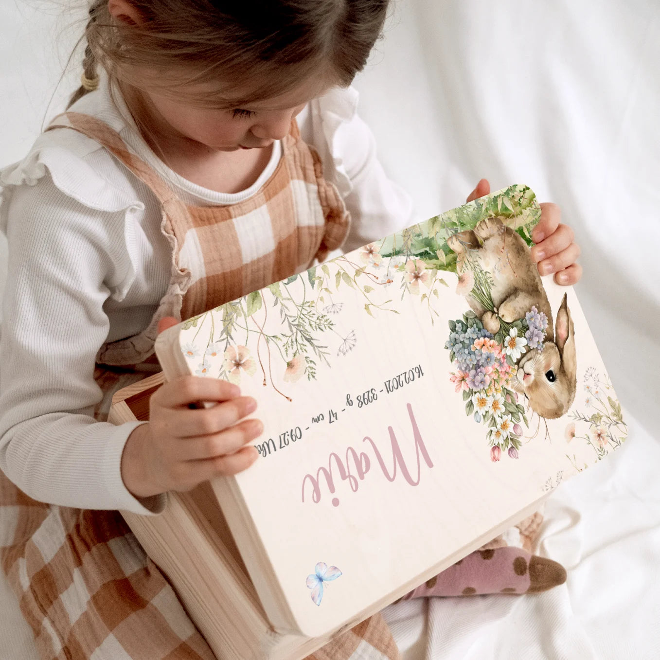 Personalisierte Erinnerungsbox “Osterhase”