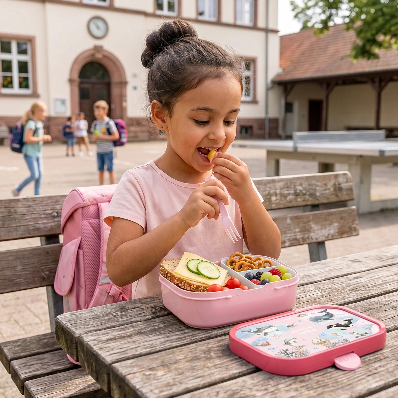 Personalisierte Mepal Campus Brotdose "Ozean"