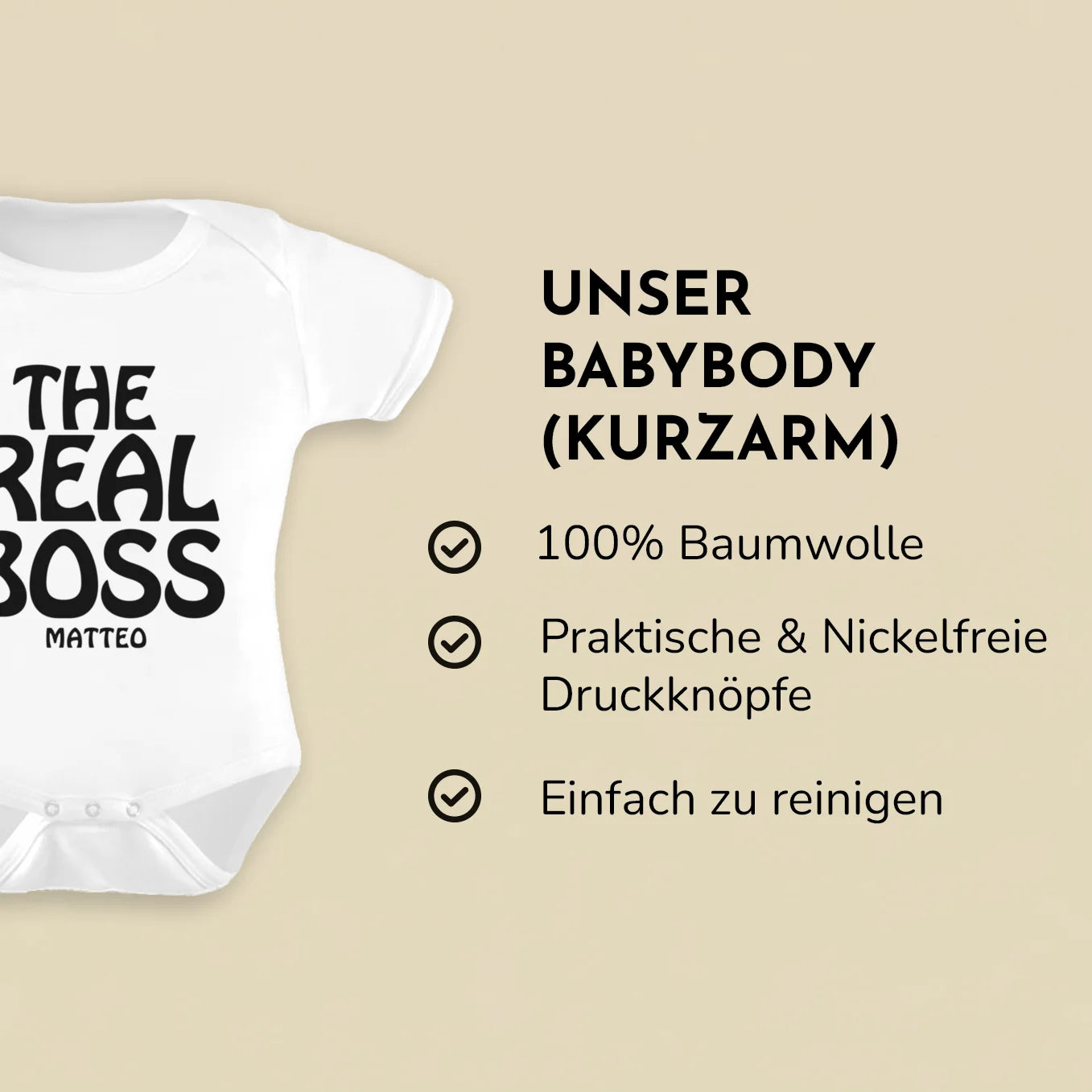 Personalisierter Partnerlook “The Boss”