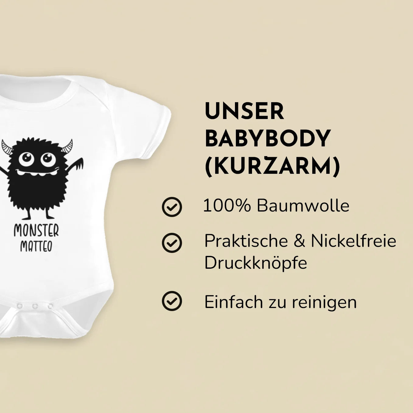 Personalisierter Partnerlook “Monster"