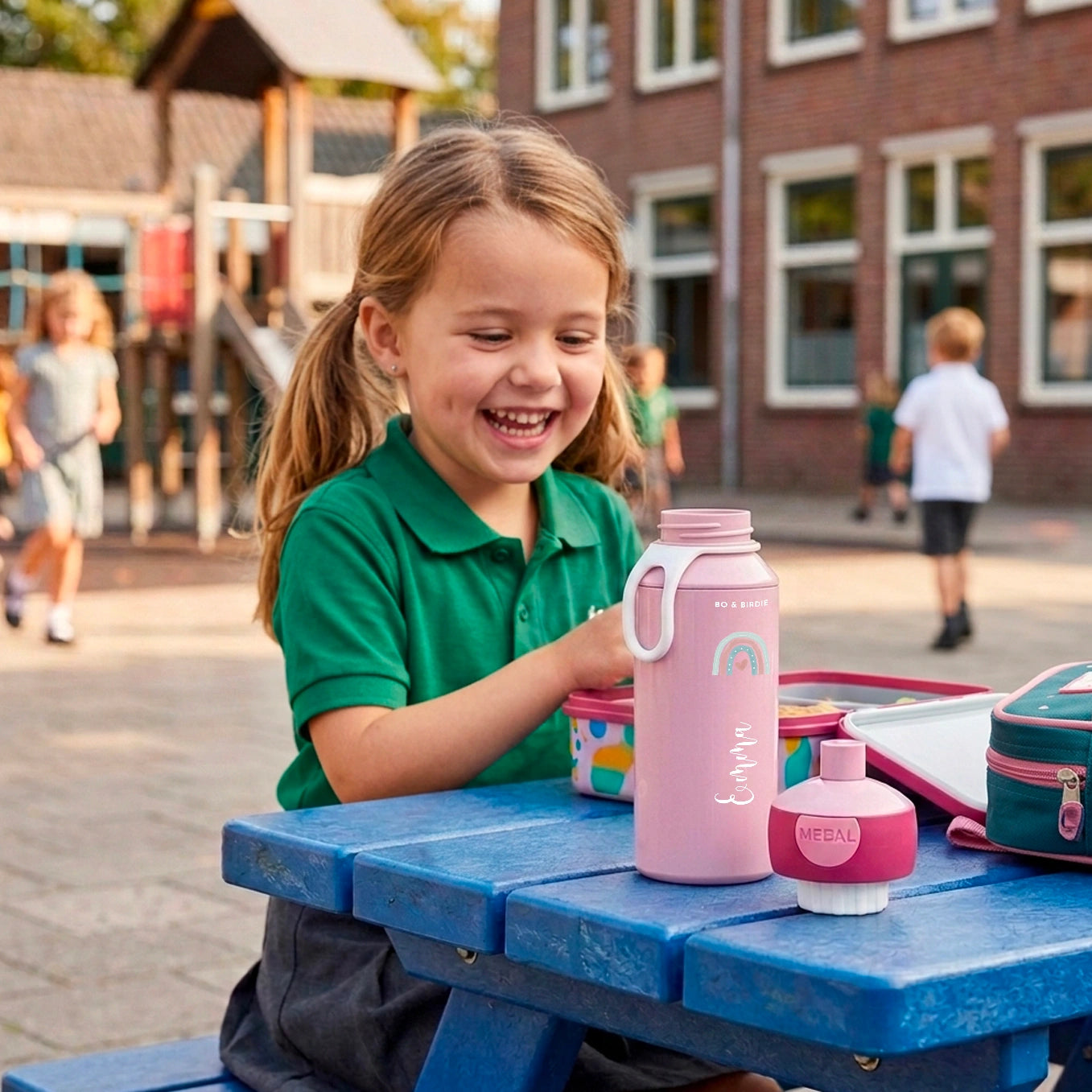 Mepal Trinkflasche Campus "Regenbogen"
