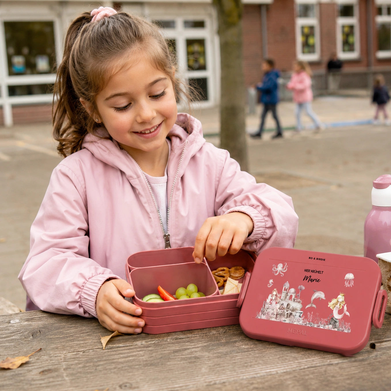 Personalisierte Mepal Bento Brotdose "Prinzessin"