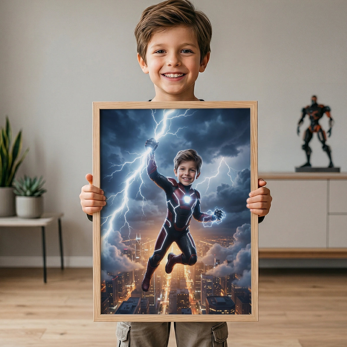 Personalisiertes Kinderposter "Strikeboy"