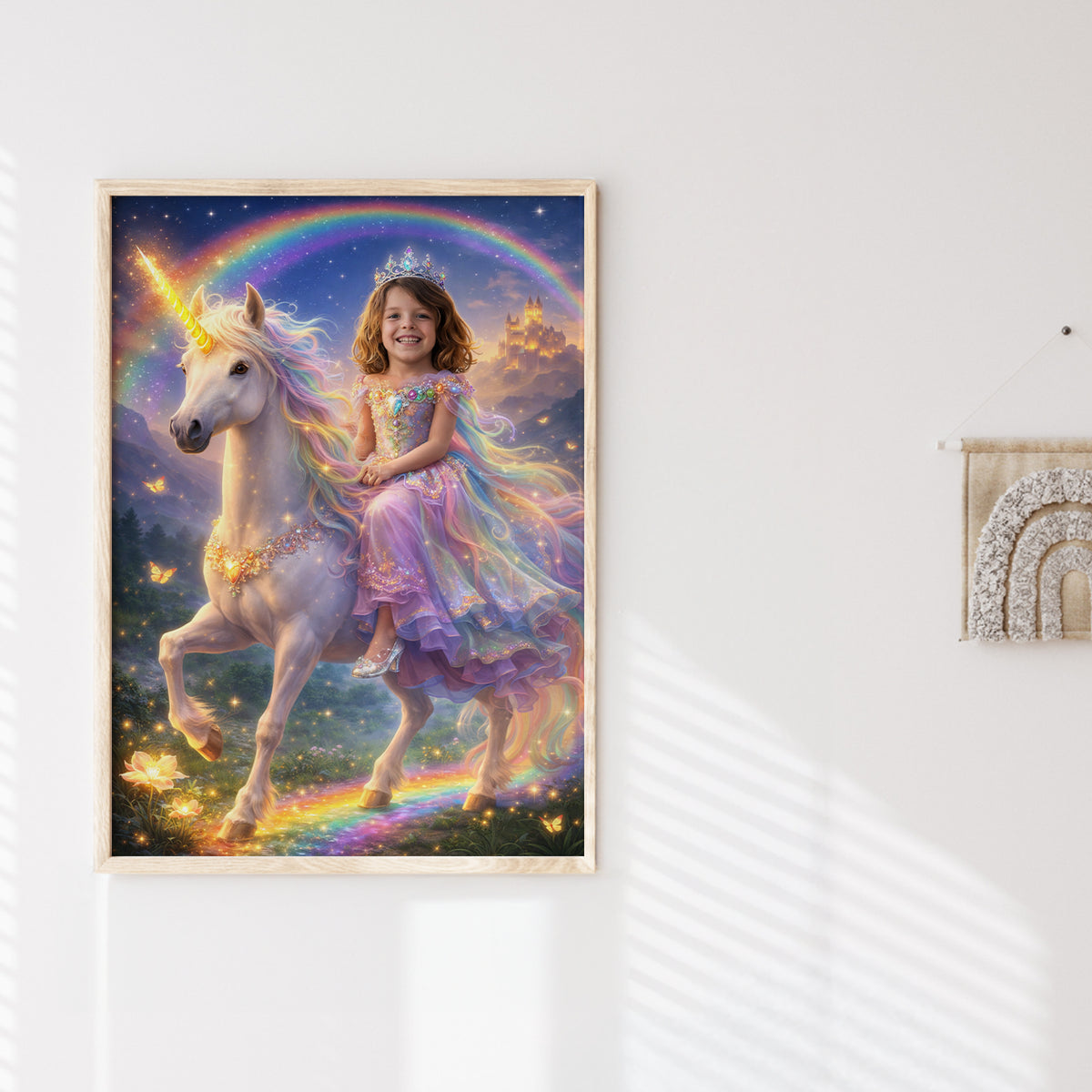 Personalisiertes Kinderposter "Prinzessin"