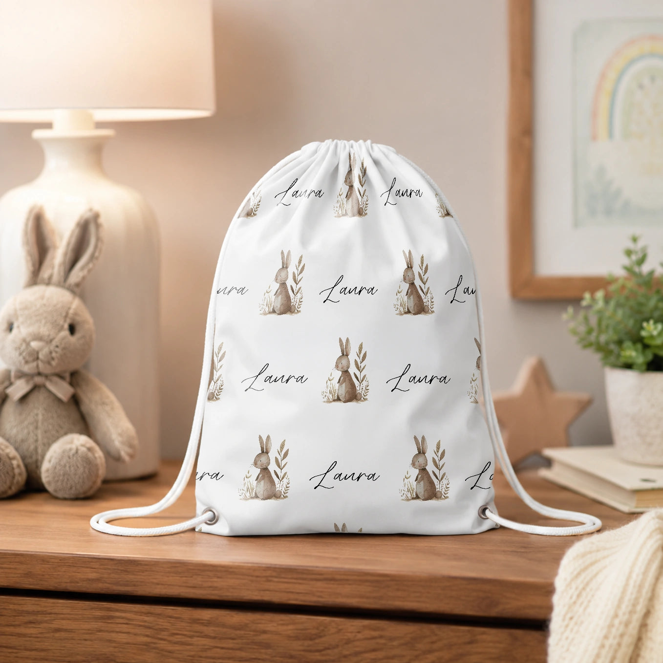 Personalisierter Turnbeutel "Lieblingstier"