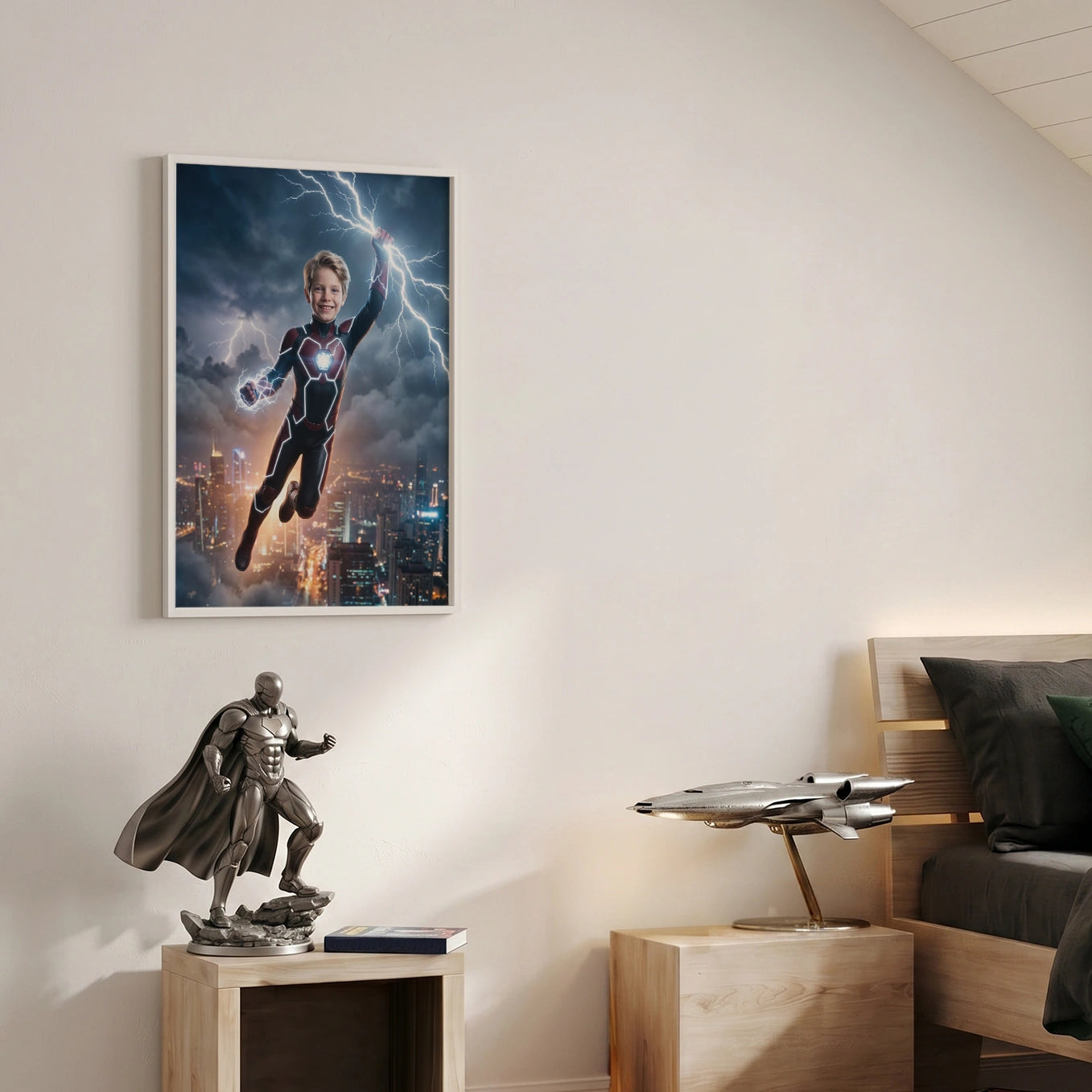 Personalisiertes Kinderposter "Strikeboy"