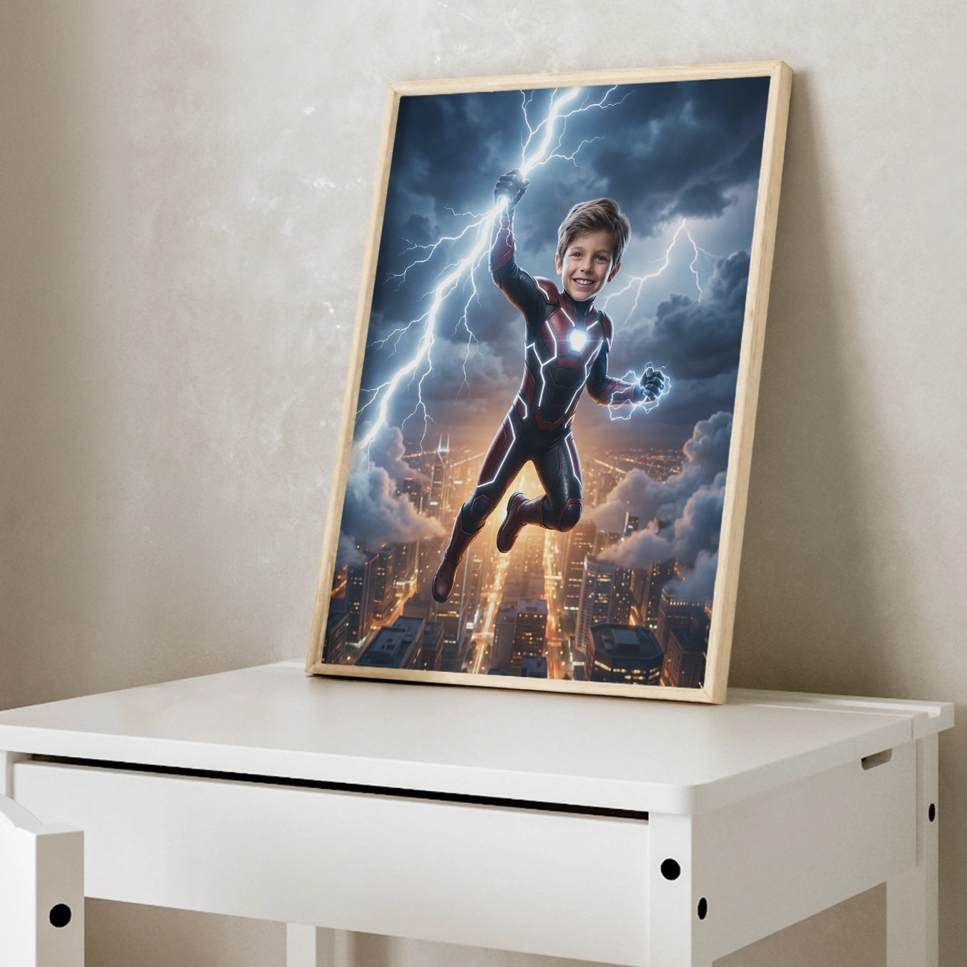 Personalisiertes Kinderposter "Strikeboy"