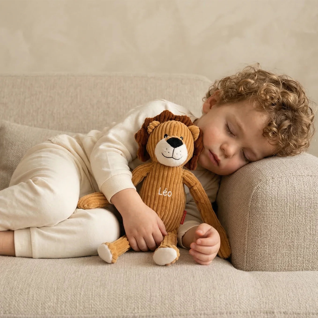 Personalisiertes Kuscheltier "Löwe"